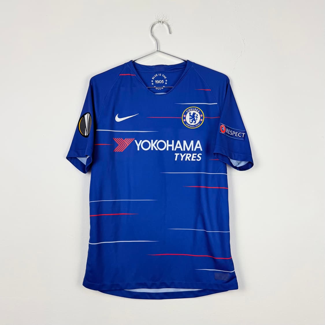 18-19 첼시 홈 아자르 유니폼 상품이미지4