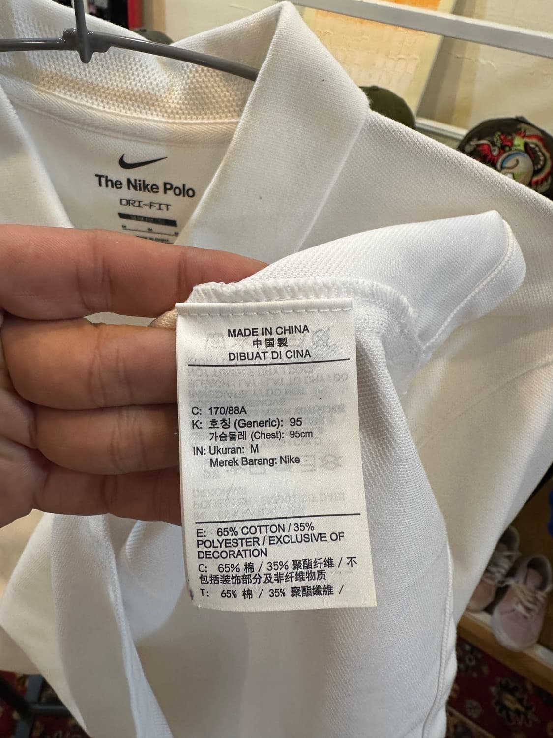 나이키 코트 드라이 핏 헤리티지 슬림 핏 테니스 폴로 셔츠 M 상품이미지5