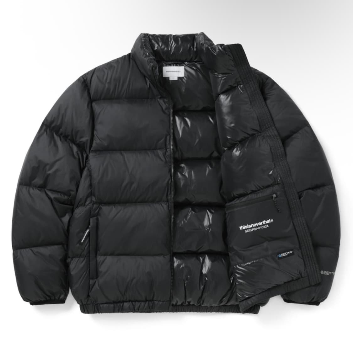 디스이즈네버댓 덕다운 자켓 패딩 블랙 L  상품이미지2