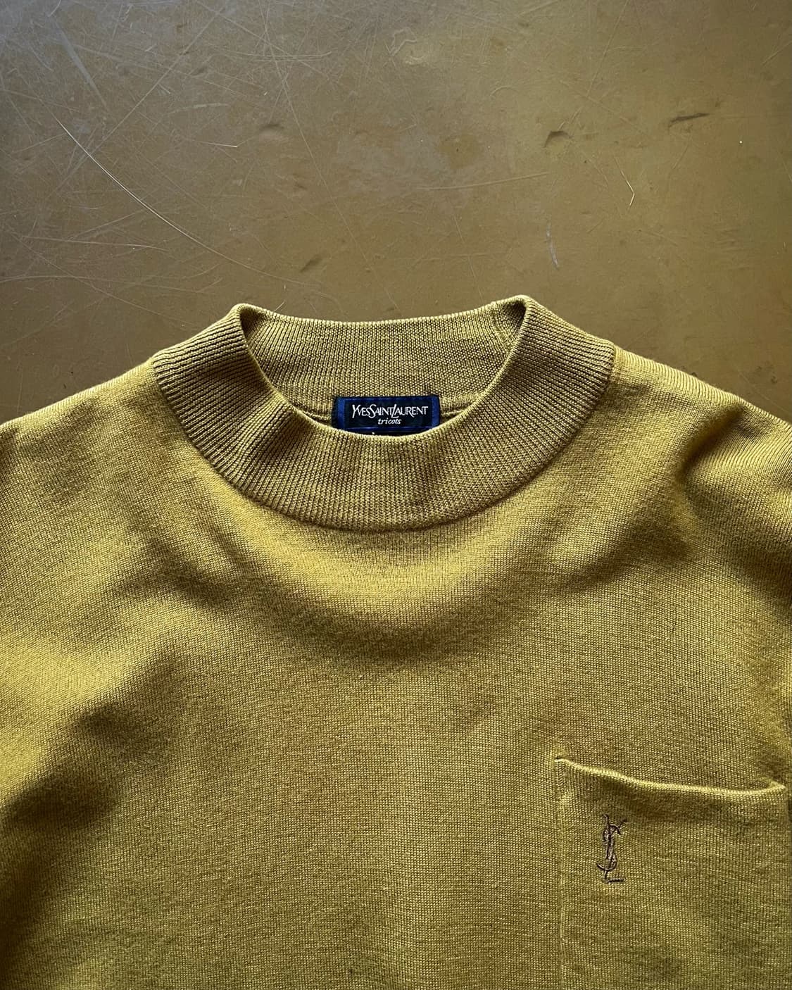 1990s Saint Lauren Wool Knit Sweater 상품이미지5