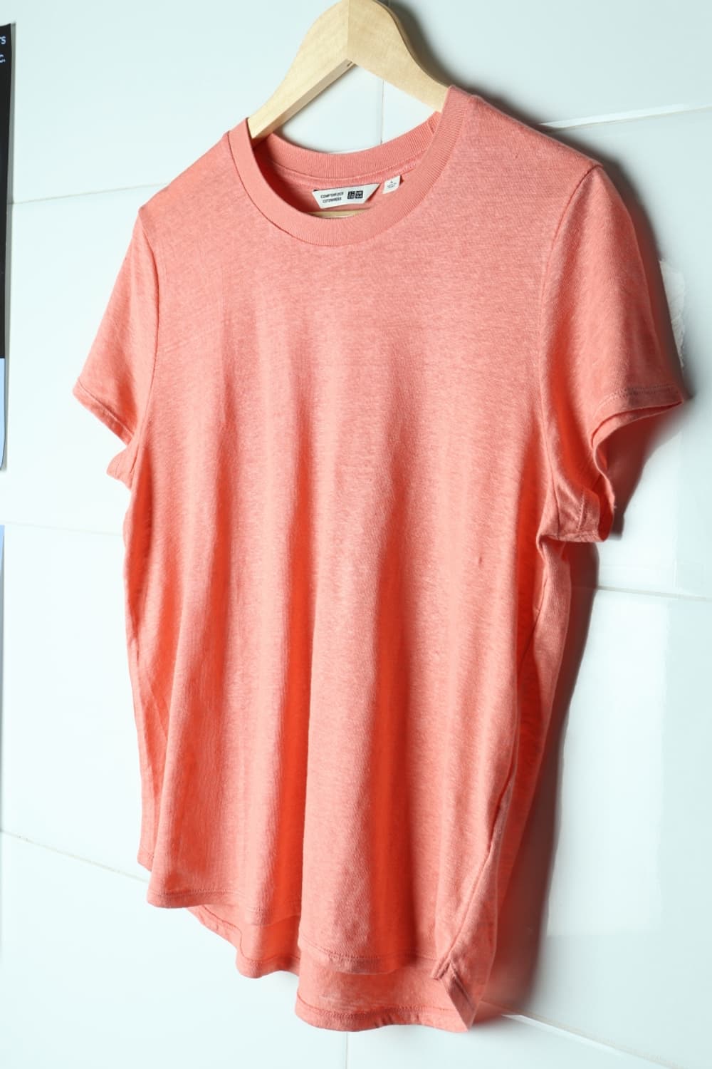 W(L-XL) 유니클로 반팔 티셔츠 꼼뜨와 데 꼬또니에가 마-H32895 상품이미지1