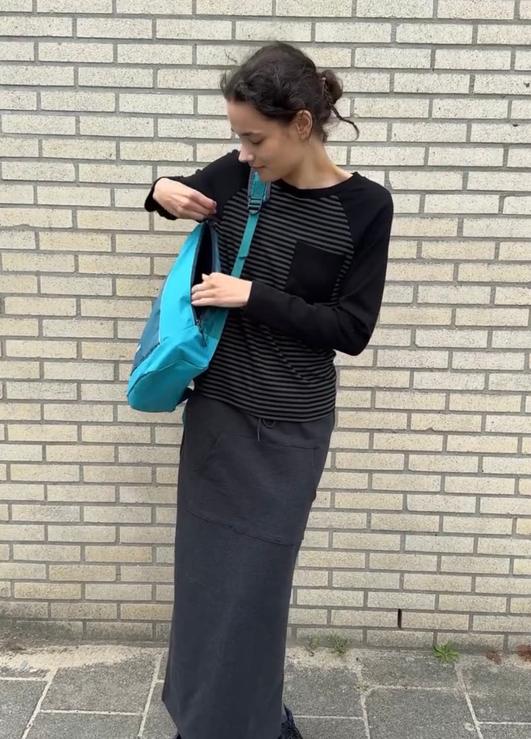 페스토 데이 롱 스커트 - 다크문 상품이미지4