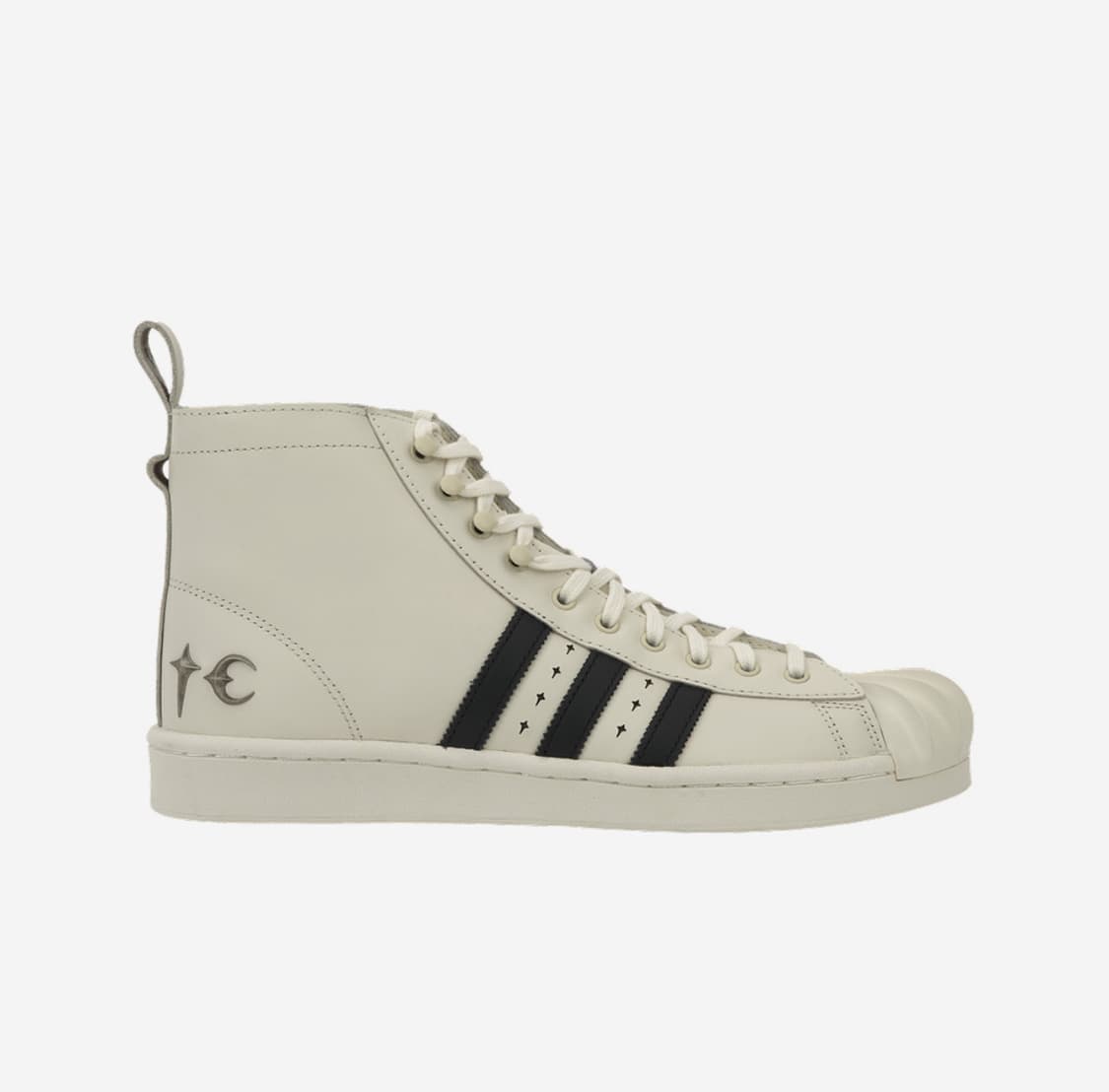 아디다스 x 떠그 클럽 슈퍼스타 부츠 럭스 오프 화이트 코어 블랙 상품이미지1