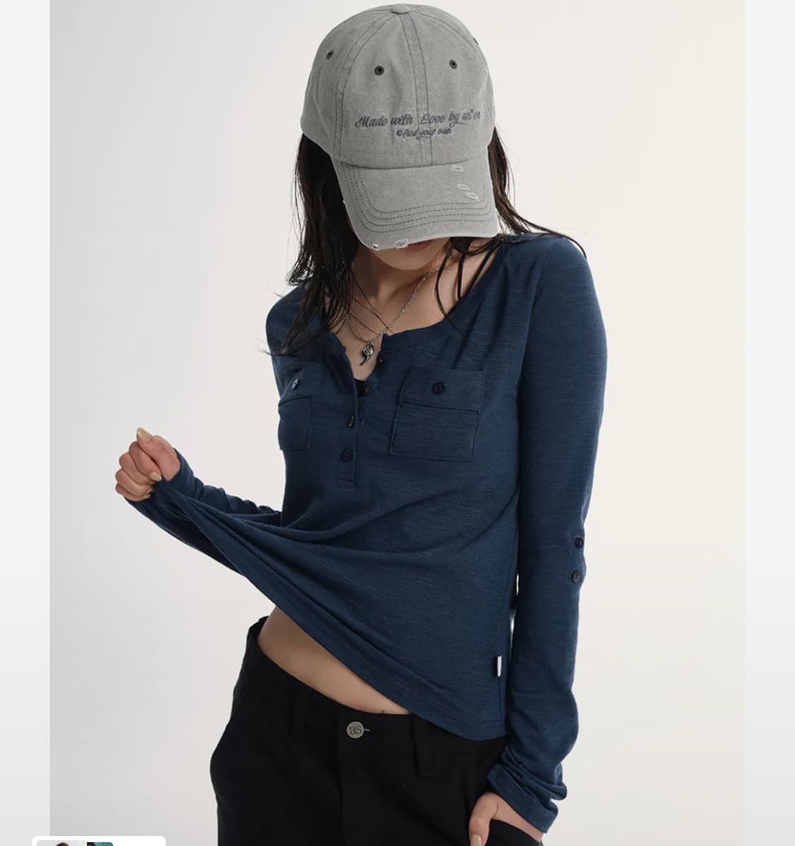 애즈온 atlanta pocket tee 포켓티 상품이미지1