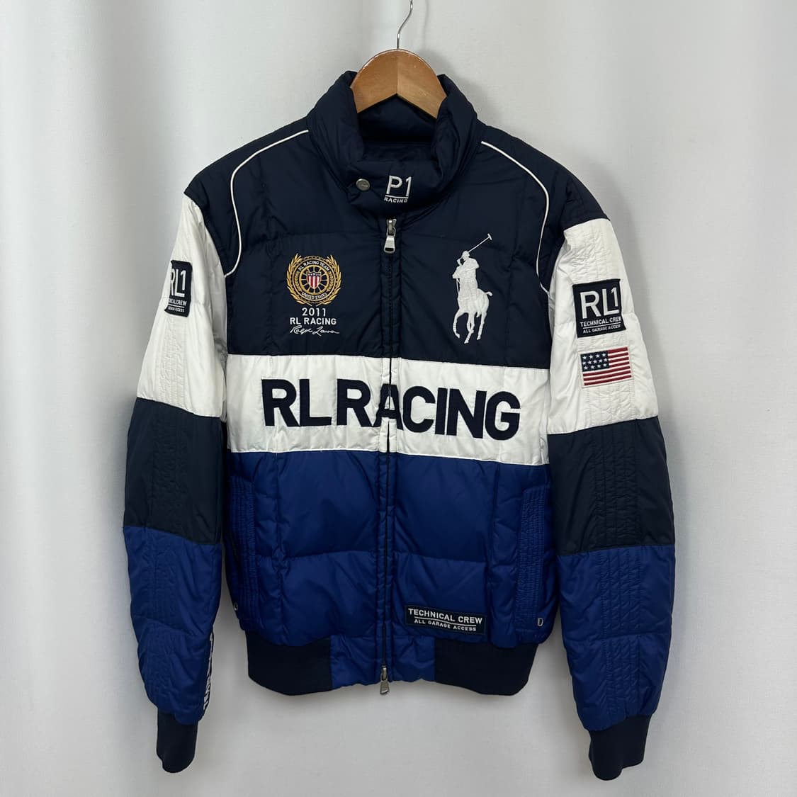   폴로랄프로렌 남자 빅포니 레이싱 패딩 자켓 L 상품이미지1