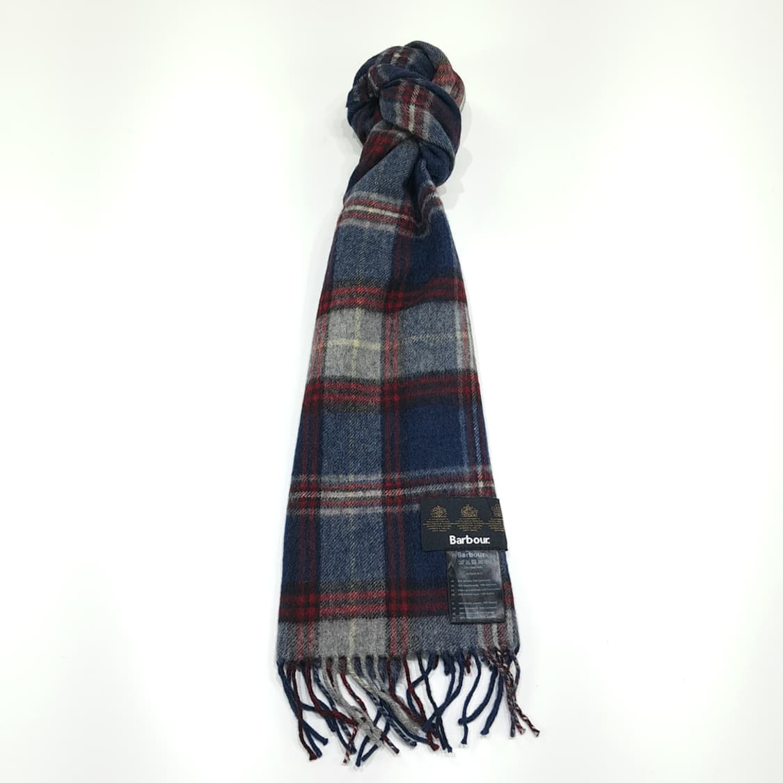 MX367 바버 캐시미어 블렌드 로얄 클래식 타탄체크 머플러 상품이미지3