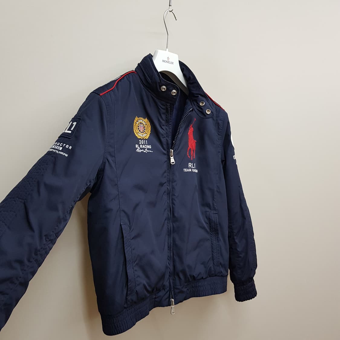 랄프로렌 RL1 팀 레이싱 패딩 점퍼 M사이즈 상품이미지3