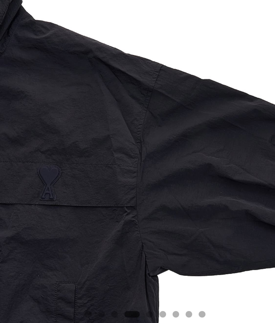 아미 스몰 하트 로고 나일론 패치 자켓 상품이미지3