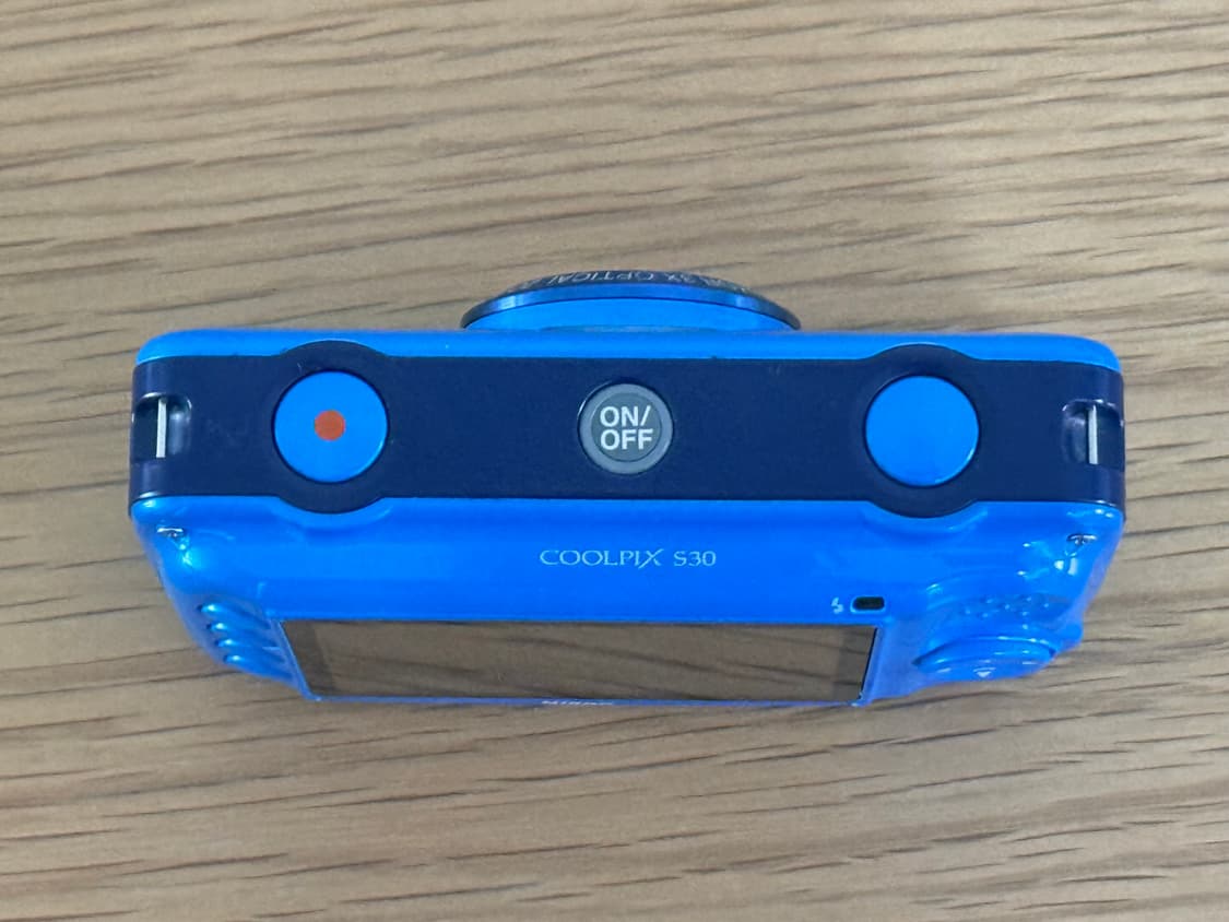 니콘 쿨픽스 COOLPIX S30 블루 디카 상품이미지4