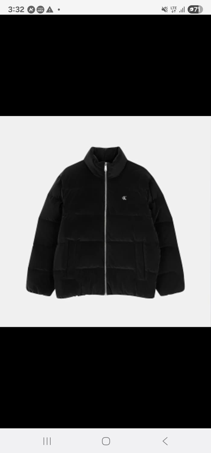 캘빈클라인 남성 모크넥 메트글로시 푸퍼자켓 4RD533G UB1 상품이미지1