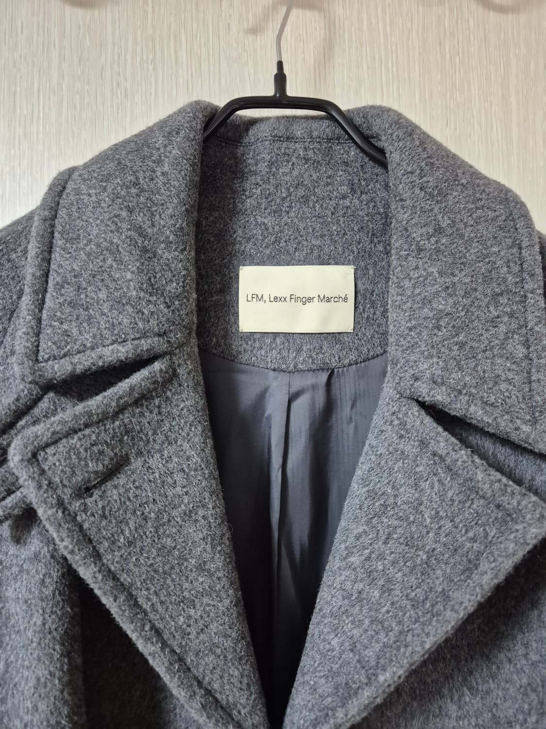 LFM 렉스핑거마르쉐 나그랑 울코트 롱코트 엘에프엠 상품이미지6