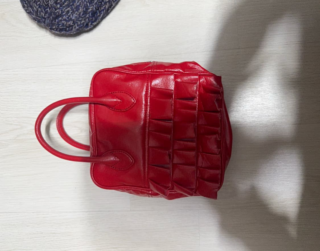 꼼데가르송 걸 프릴 가방 레드  상품이미지5