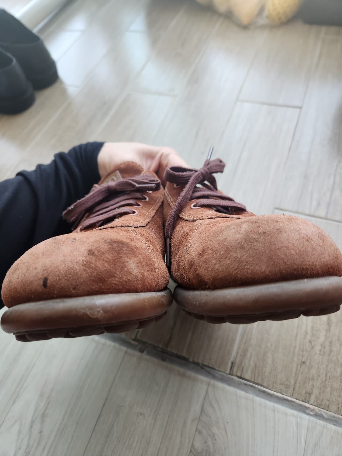 캠퍼 펠로타스 스웨이드 스니커즈 브라운 (270) 상품이미지6