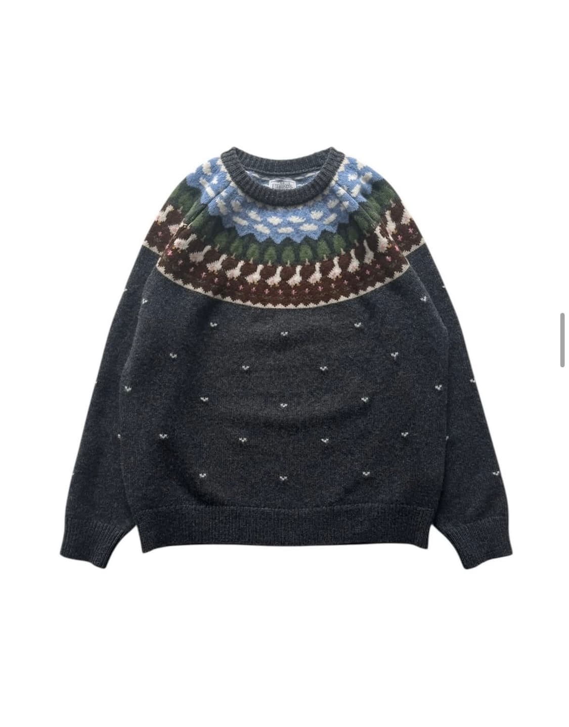 언라이클리(Unlikely) 페어아일 덕 니트 상품이미지1