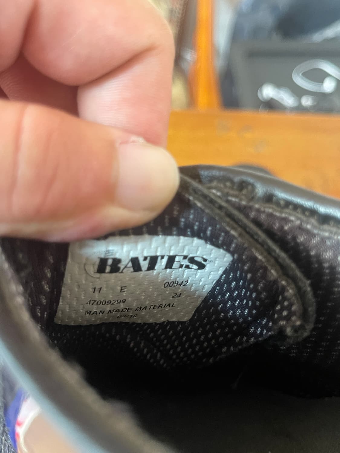 Bates Lites 미해군 단화 서비스슈즈 290 US11E 상품이미지5