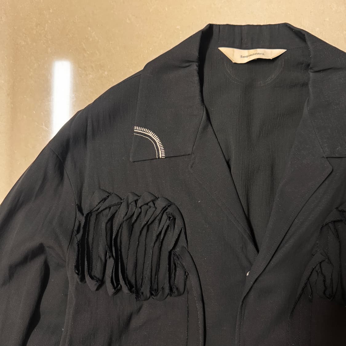 사스콰치패브릭스 웨스턴 자켓 블랙 L  상품이미지2