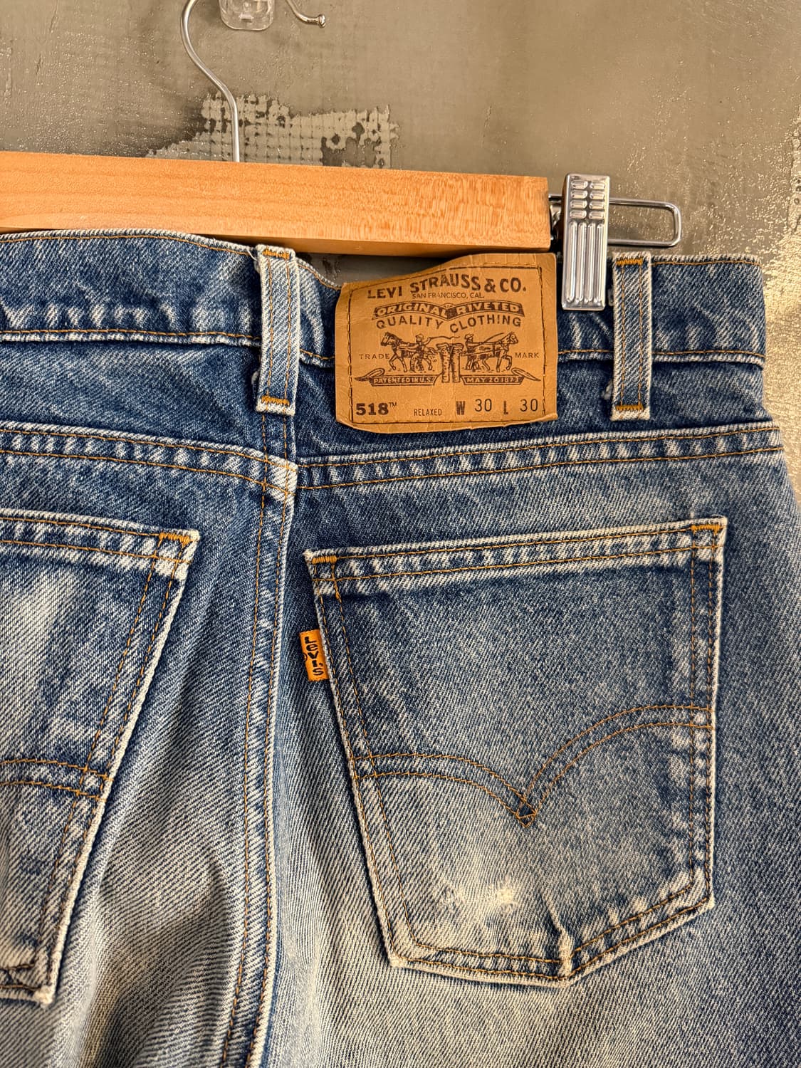 리바이스 데님 팬츠 518 W30 L30 상품이미지6