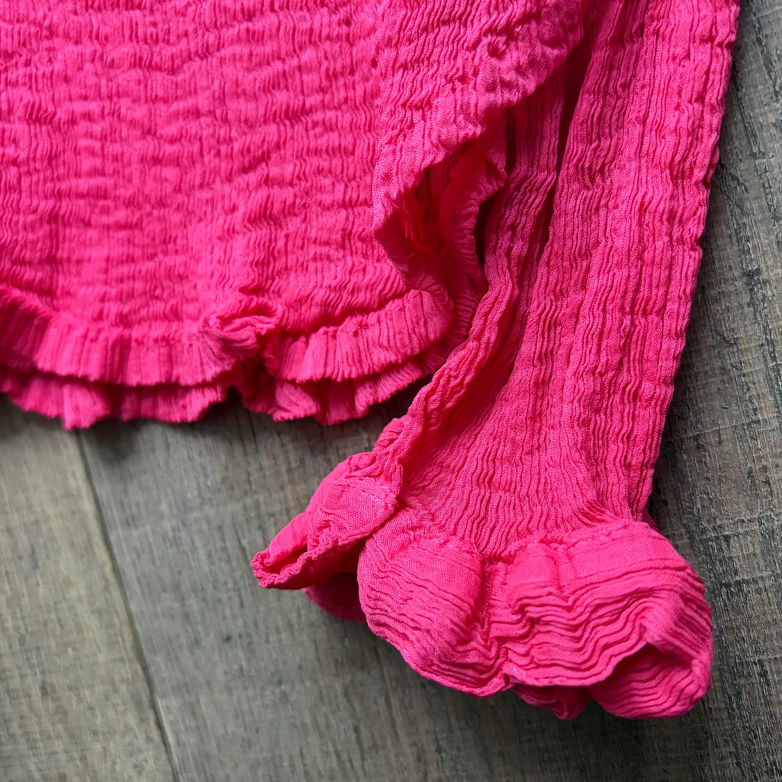 Frill Wrinkle Blouse 상품이미지5