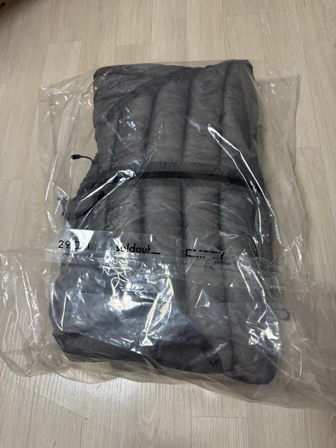 [XL] 수아레 라이트 시어쉘 패딩 점퍼 상품이미지3