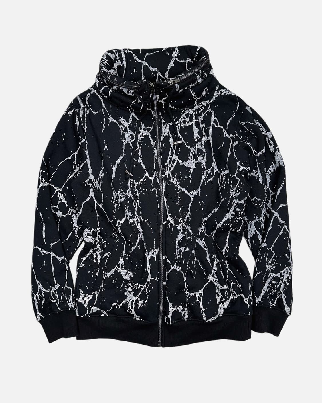 BEAUMERE grunge pattern high-nekc jacket 상품이미지1