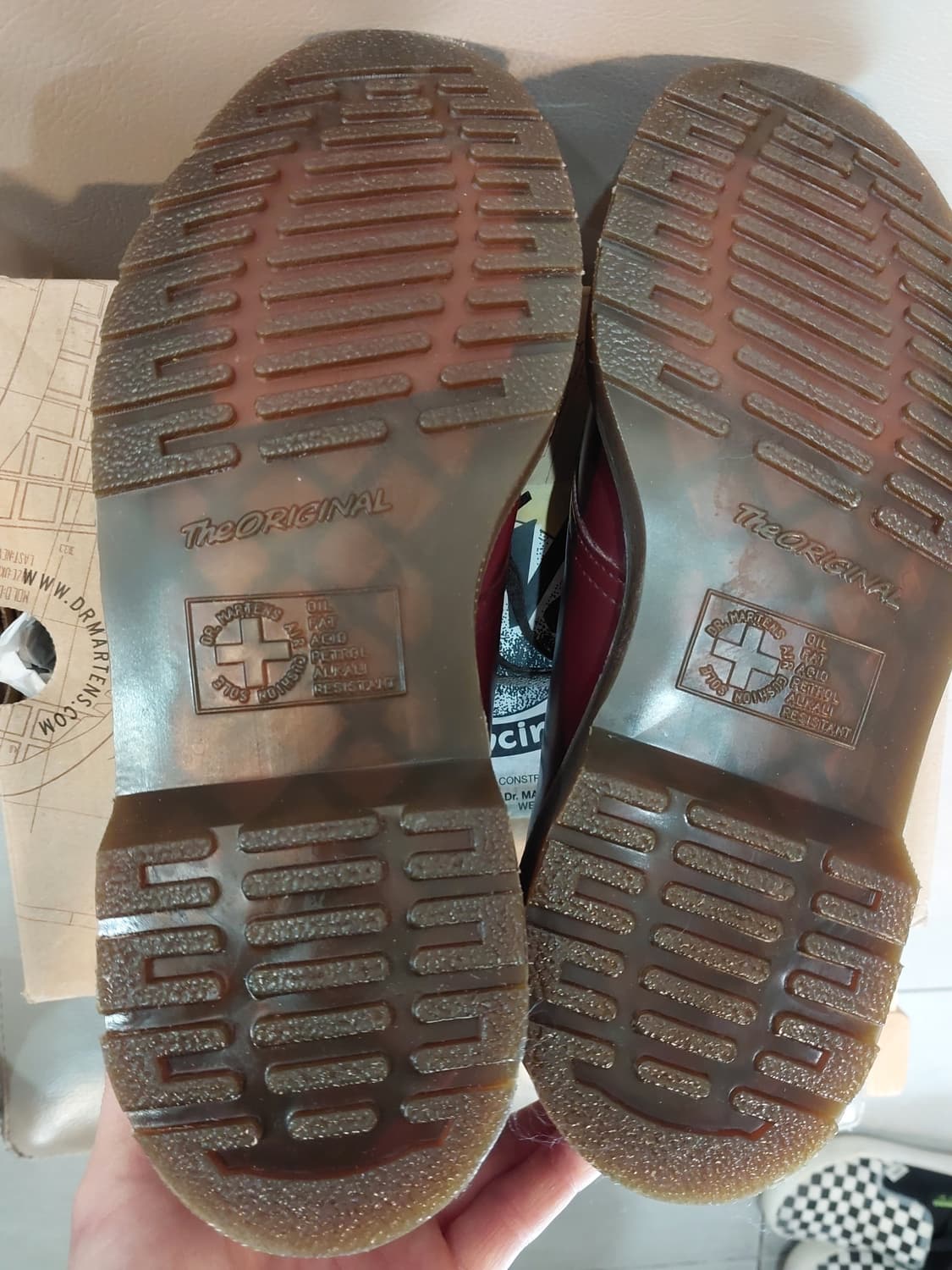 닥터마틴 4홀 스미스 옥스블러드 컬러 빈티지 스무스 더비슈즈 구두 상품이미지5