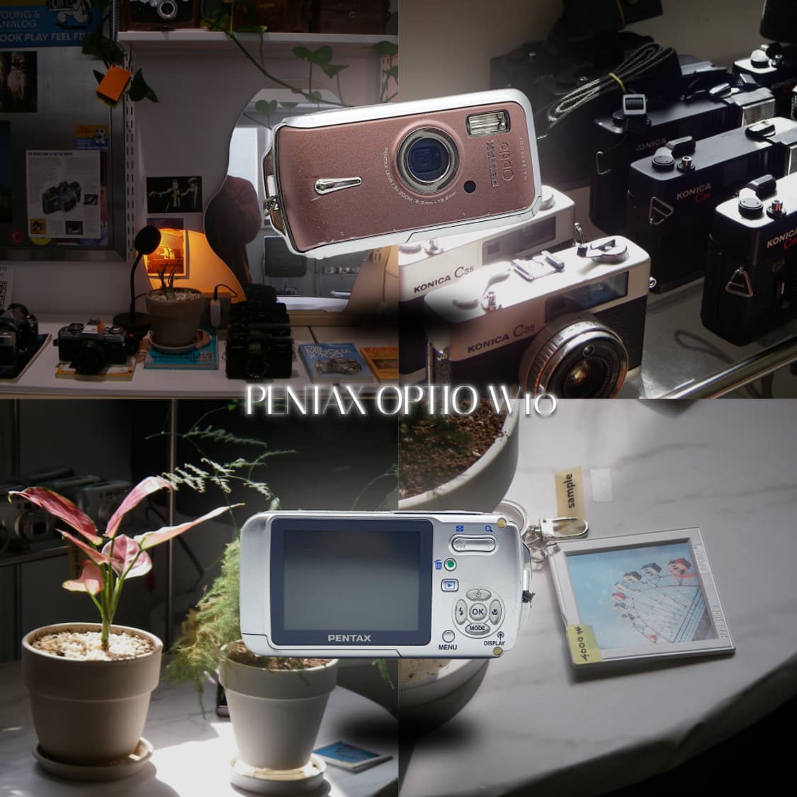 작례⭕️ 펜탁스 옵티오 W10 Optio W10 소프트포커스 O 뽀용  상품이미지1