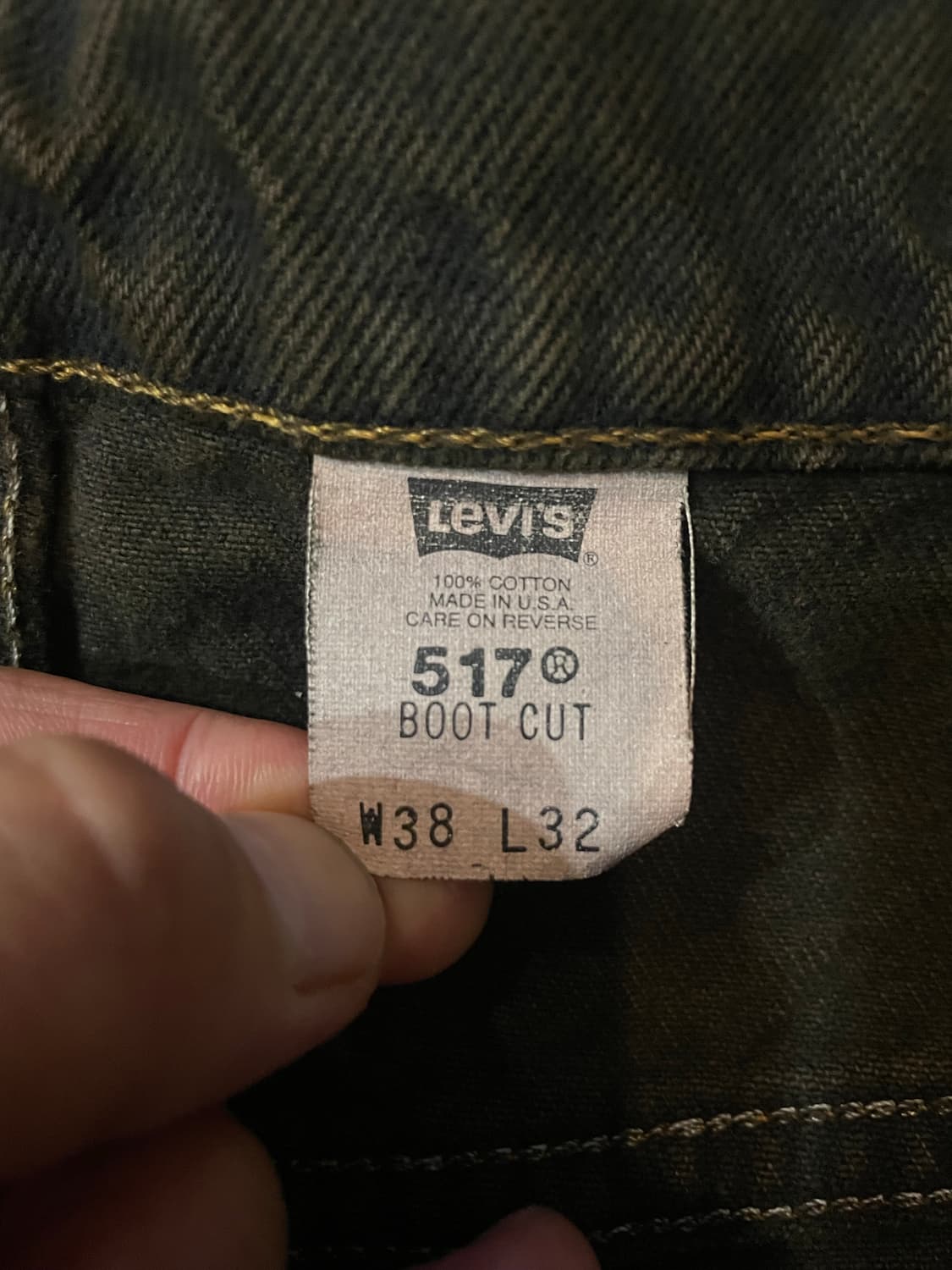 90’s MADE IN USA 리바이스 517 38x32 상품이미지6