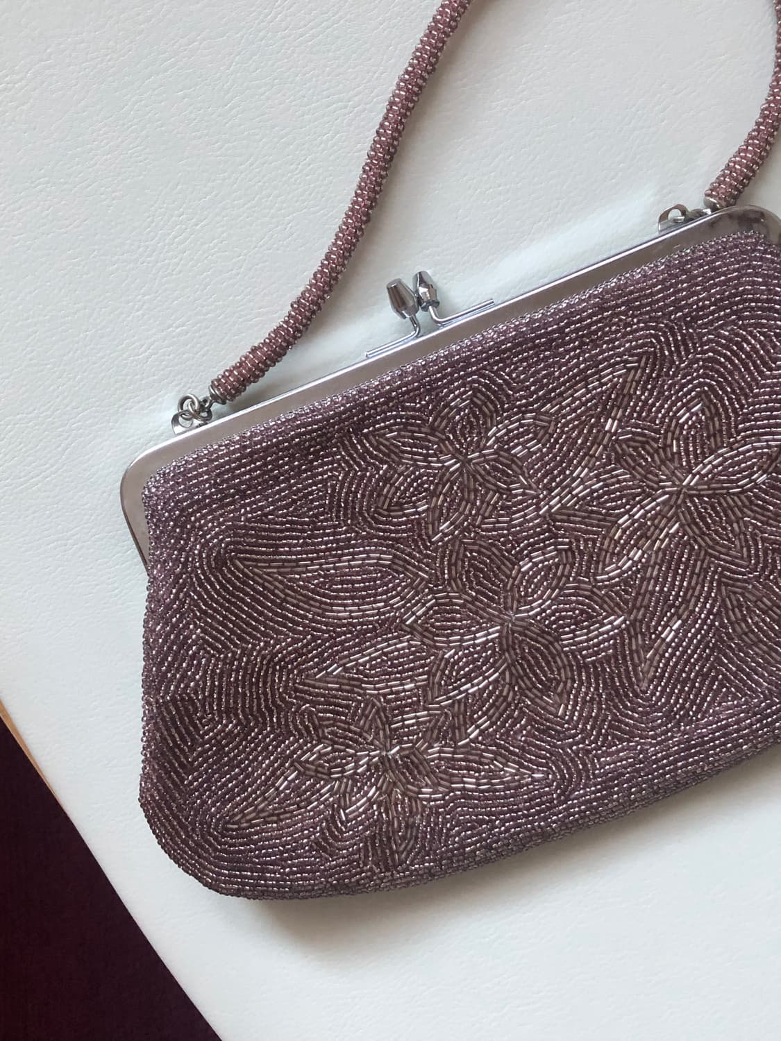 Beaded Floral Frame Bag  상품이미지2