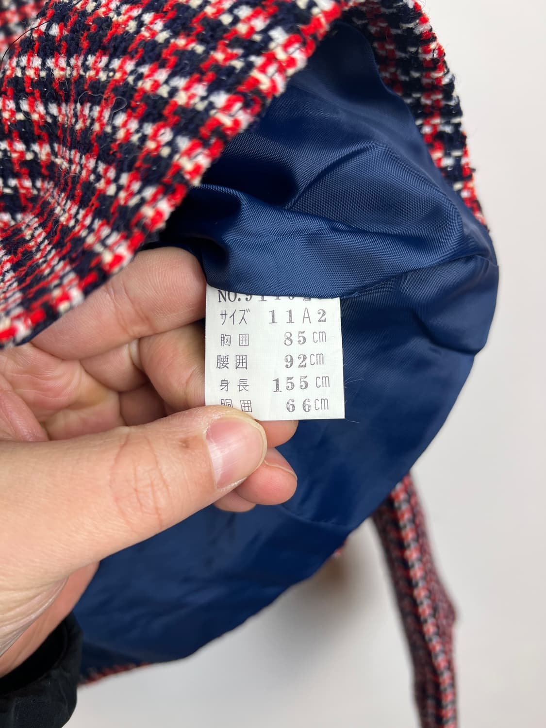 CADENA 빈티지 체크 트위드 자켓 OS 상품이미지5