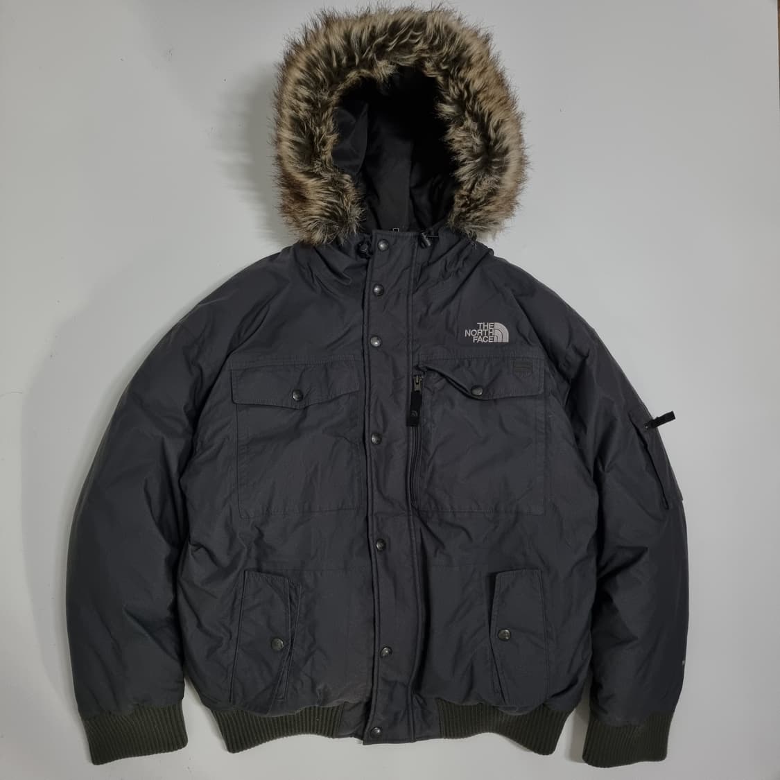 노스페이스 퍼 후드 패딩 자켓 상품이미지1