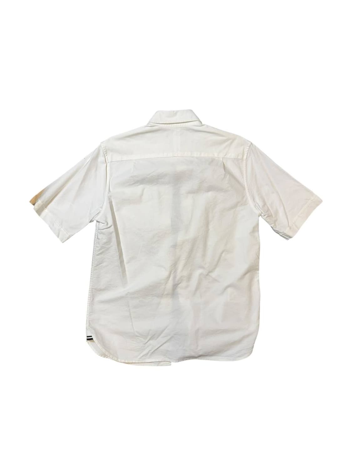 프레드 페리 옥스포드 반팔 셔츠 화이트 상품이미지3