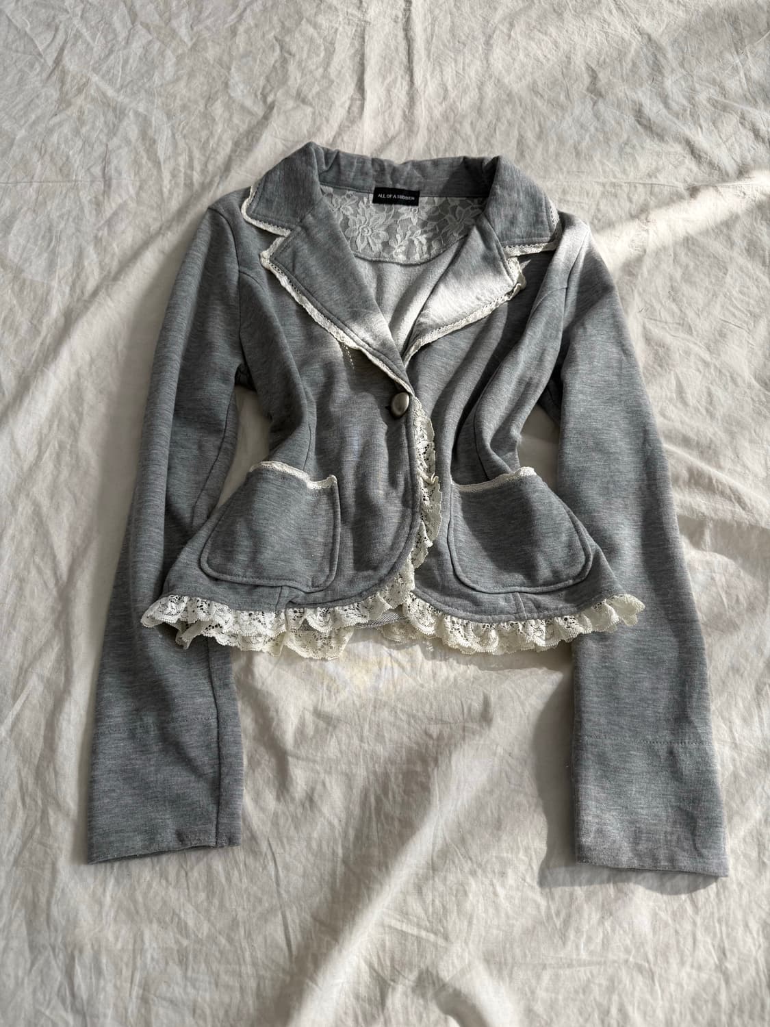 페어리 너드 y2k 레이스 자켓 상품이미지1