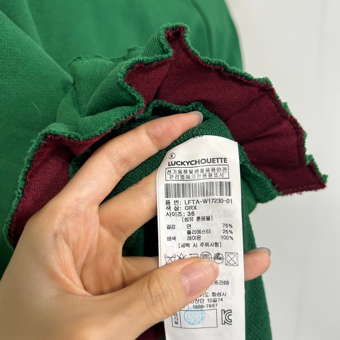 럭키슈에뜨 여성 티셔츠 36  상품이미지3