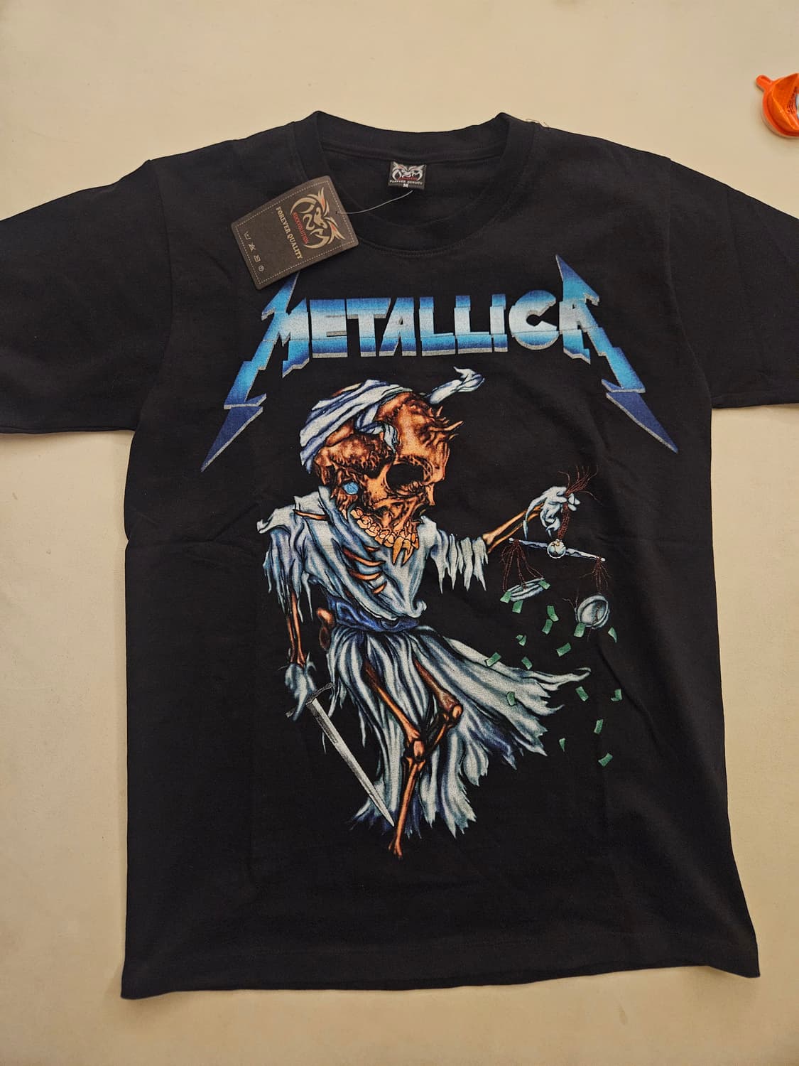 (새상품) 락 티 메탈리카 acdc 반팔 상품이미지5