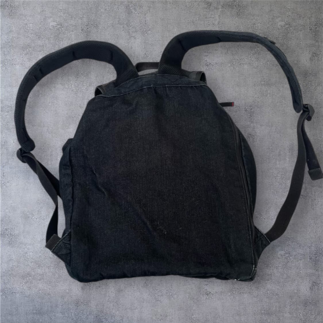 루카스 Lucas 흑청 데님 Y2K 멀티포켓 백팩  상품이미지2