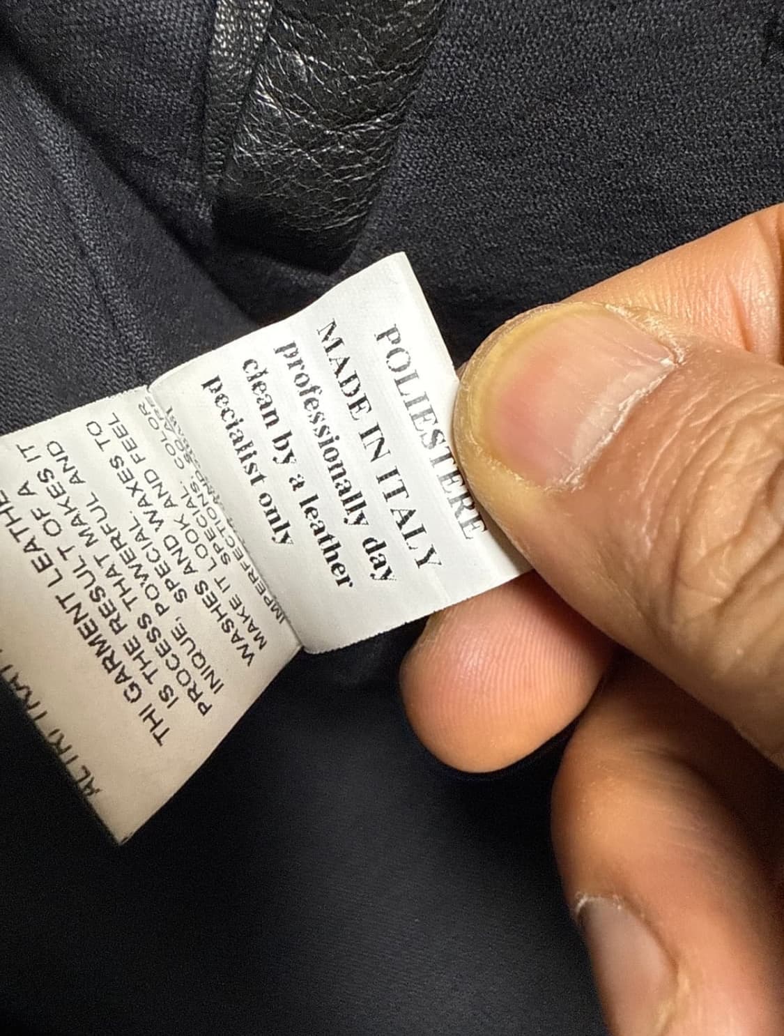 Takeshy Kurosawa 비대칭 더블집업 하이넥 레더 자켓 상품이미지8