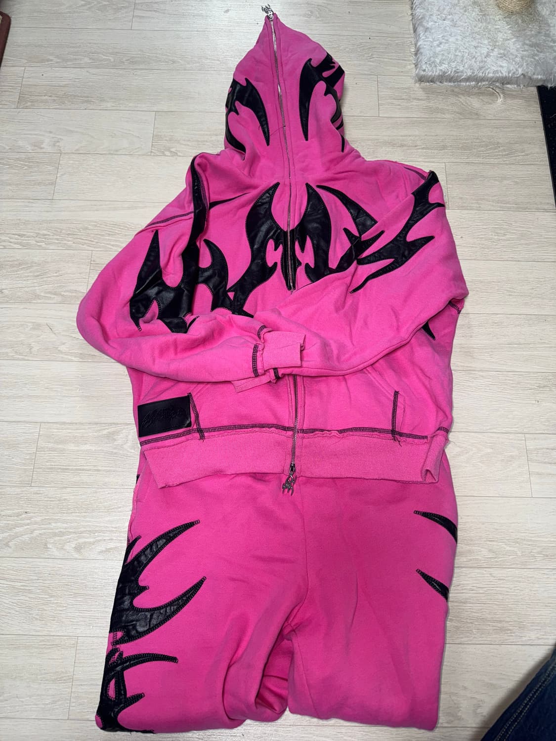 Named Collective 네임드콜렉티브 핑크 트레이닝복 셋업  XS 상품이미지1