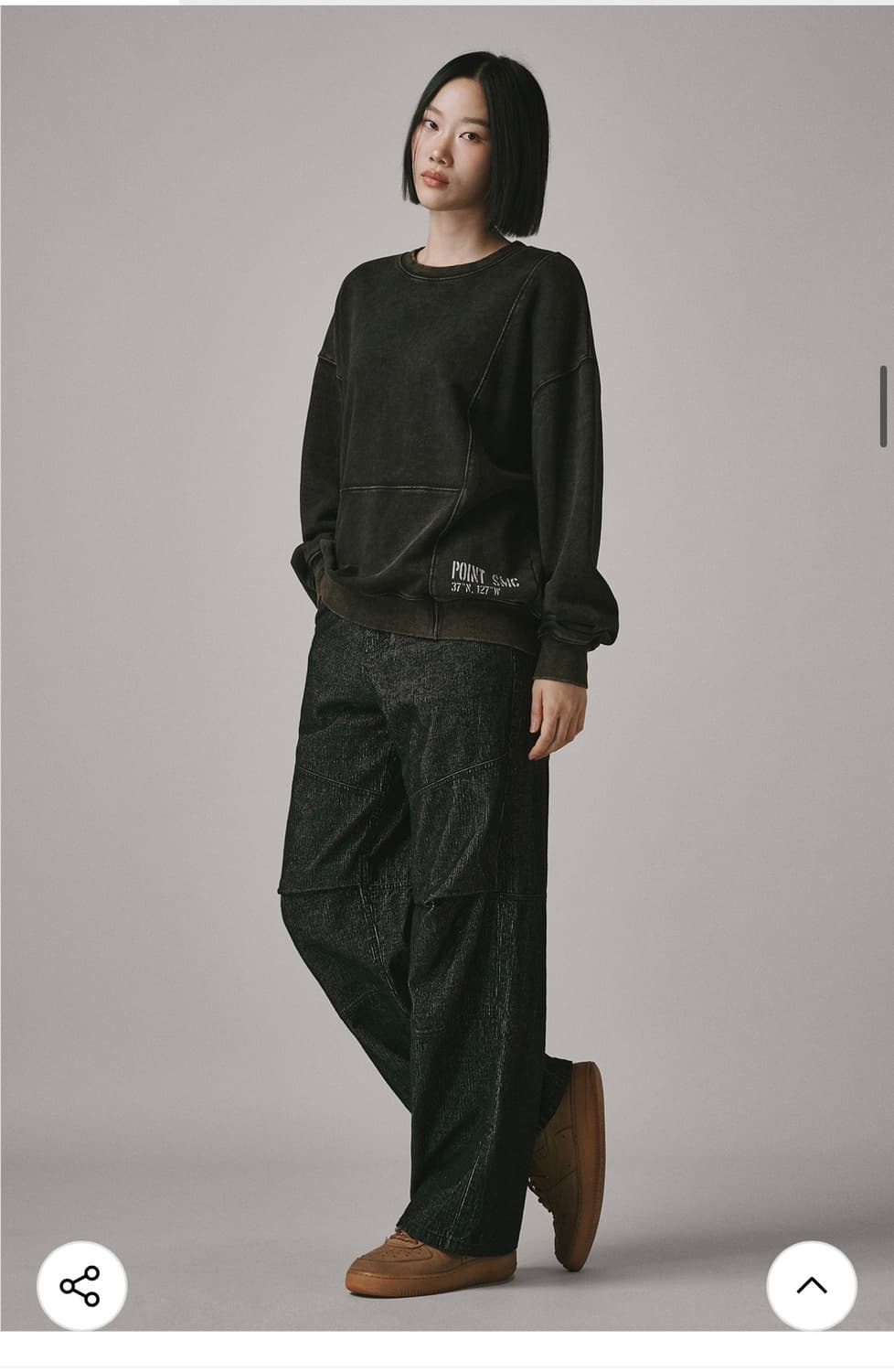 버던트 코로듀이 절개 팬츠 상품이미지2