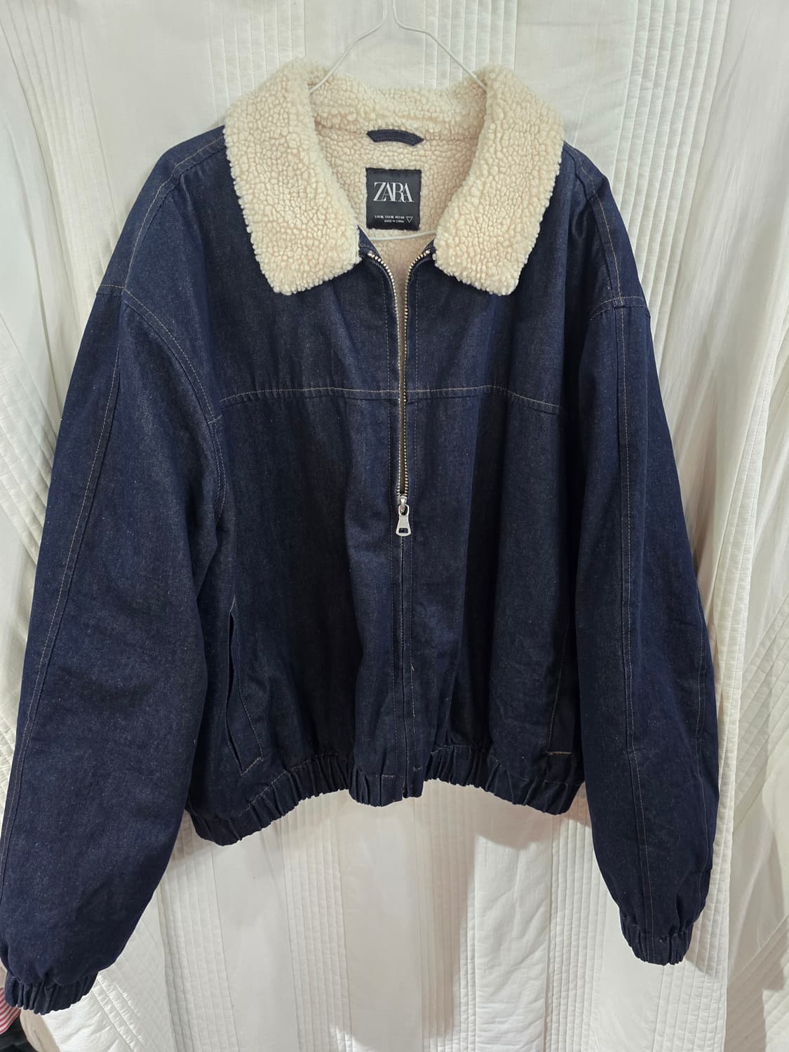 자라 양털청자켓 상품이미지2
