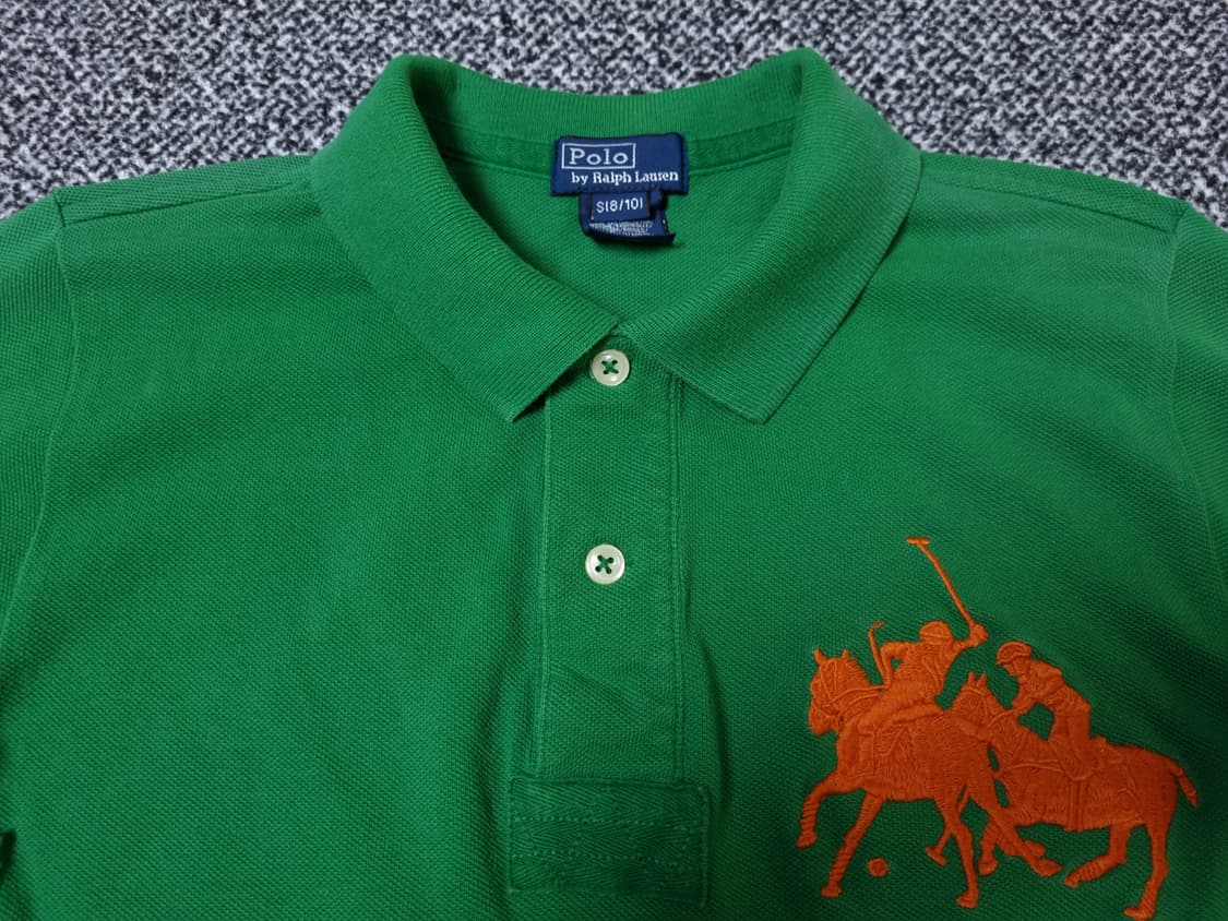 [무료배송][140]폴로 키즈 피케 반팔티 카라티 상품이미지5