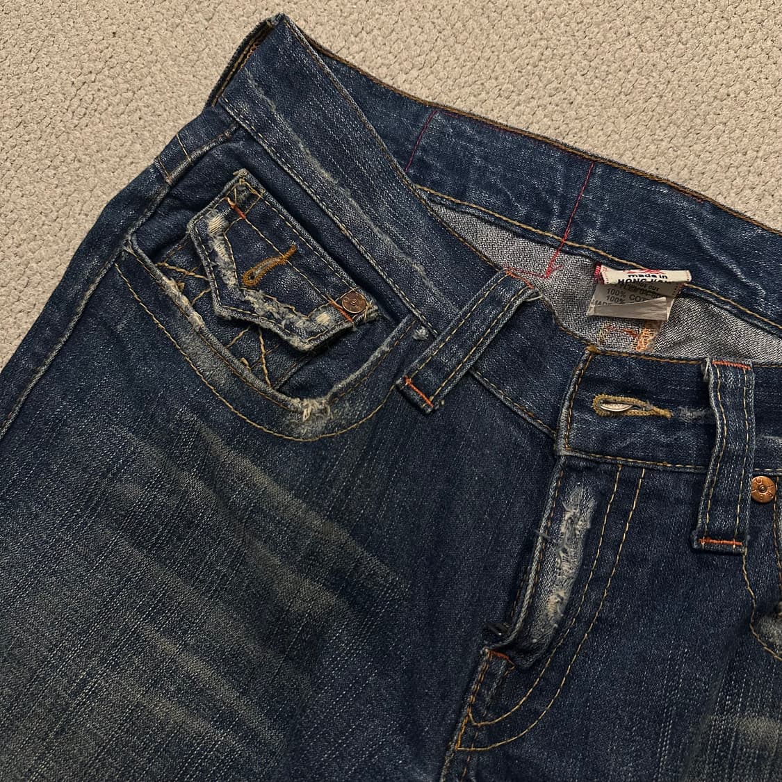 00s 트루릴리젼 JOEY 부츠컷 데님 상품이미지5