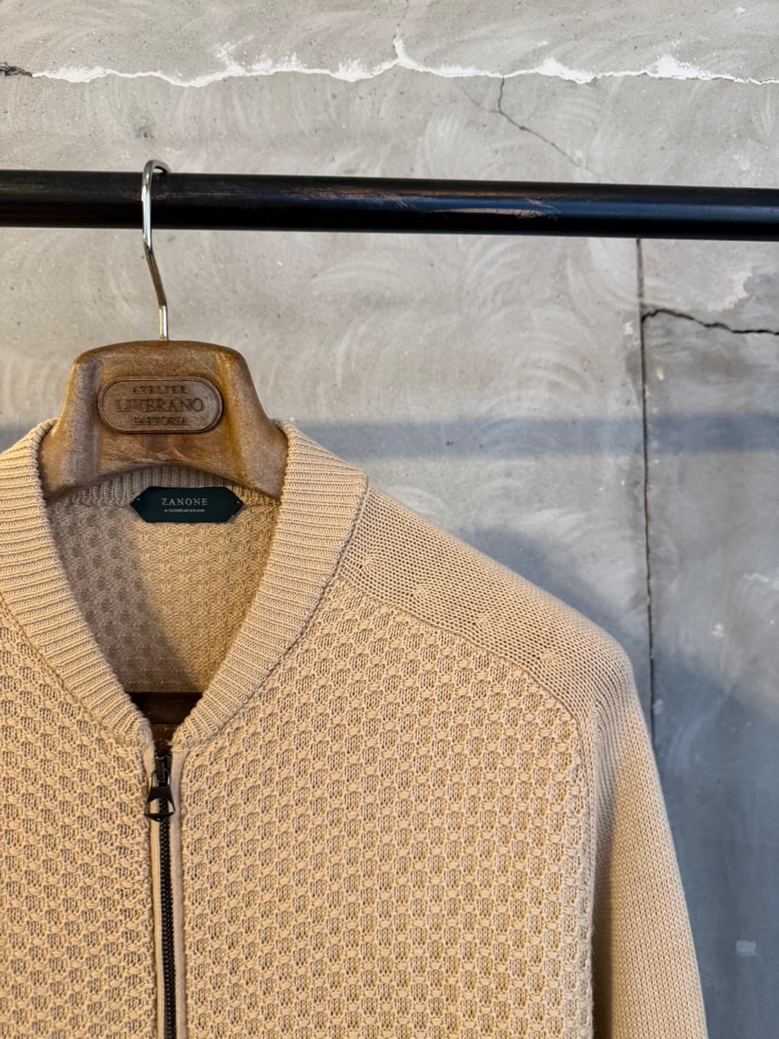 자노네 짚업 가디건 105 상품이미지6