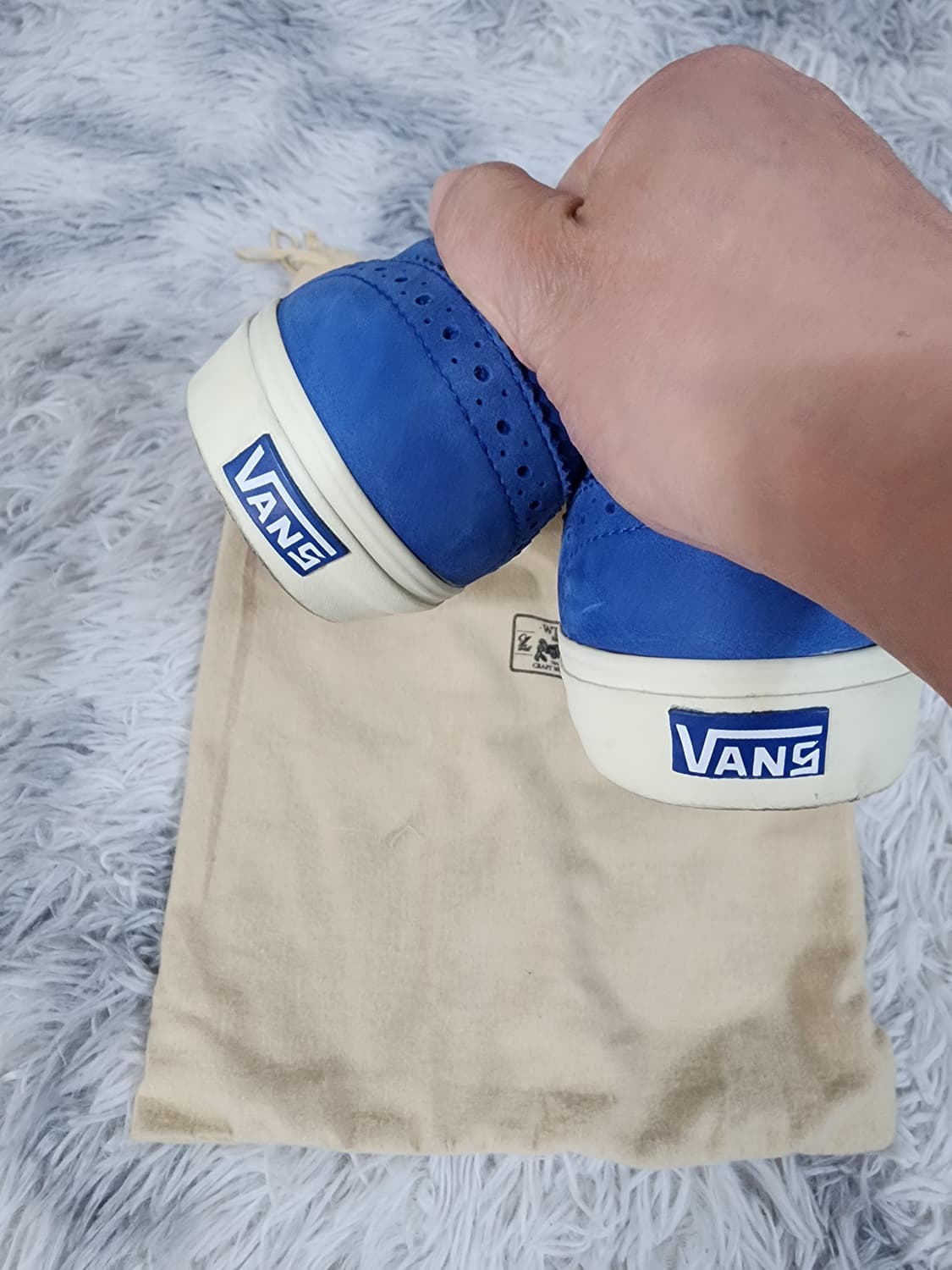 WTAPS x Vans 스웨이드 블루 윙팁 스니커즈 상품이미지5