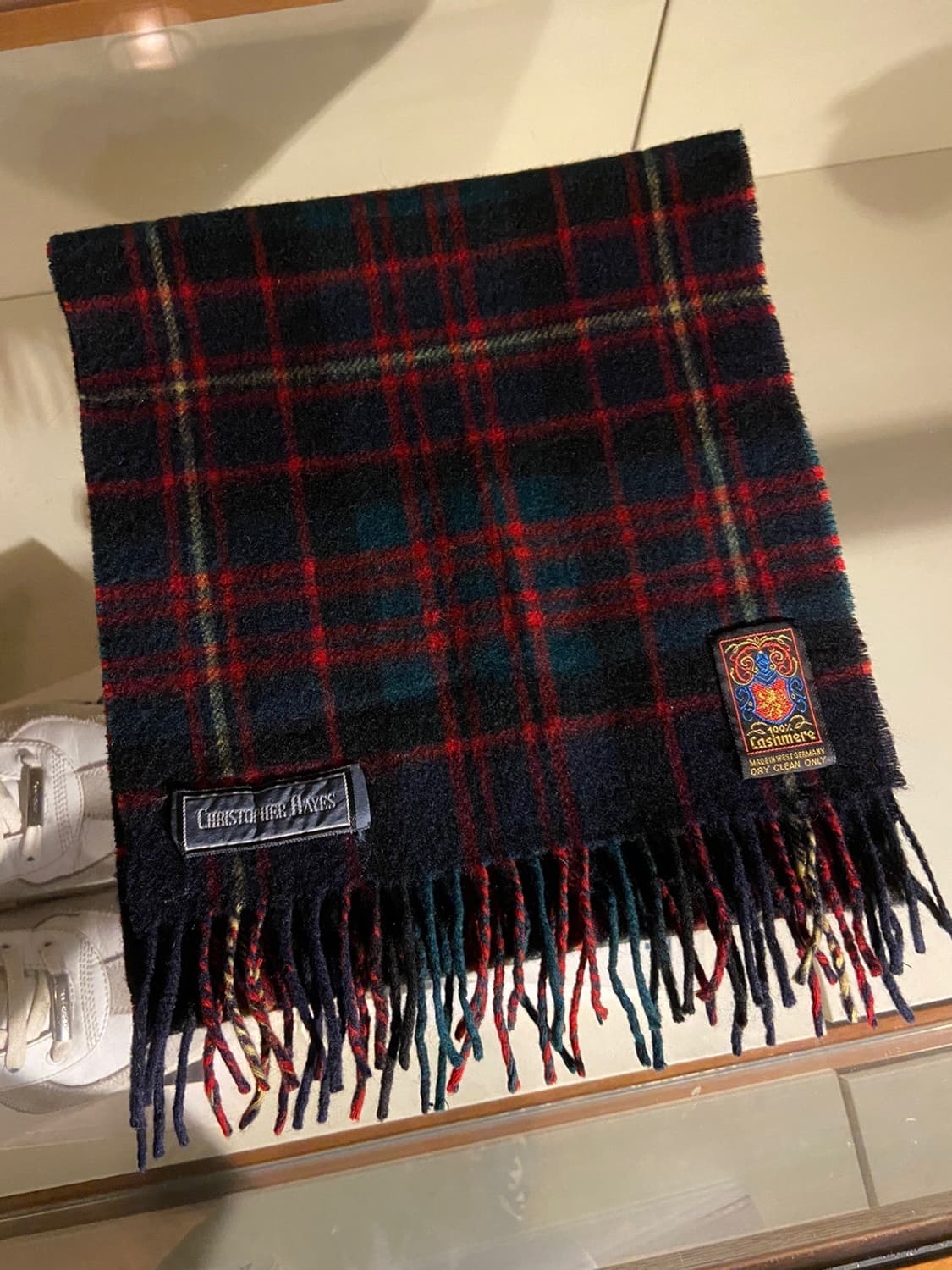 크리스토퍼 헤이즈 캐시미어 머플러 상품이미지4