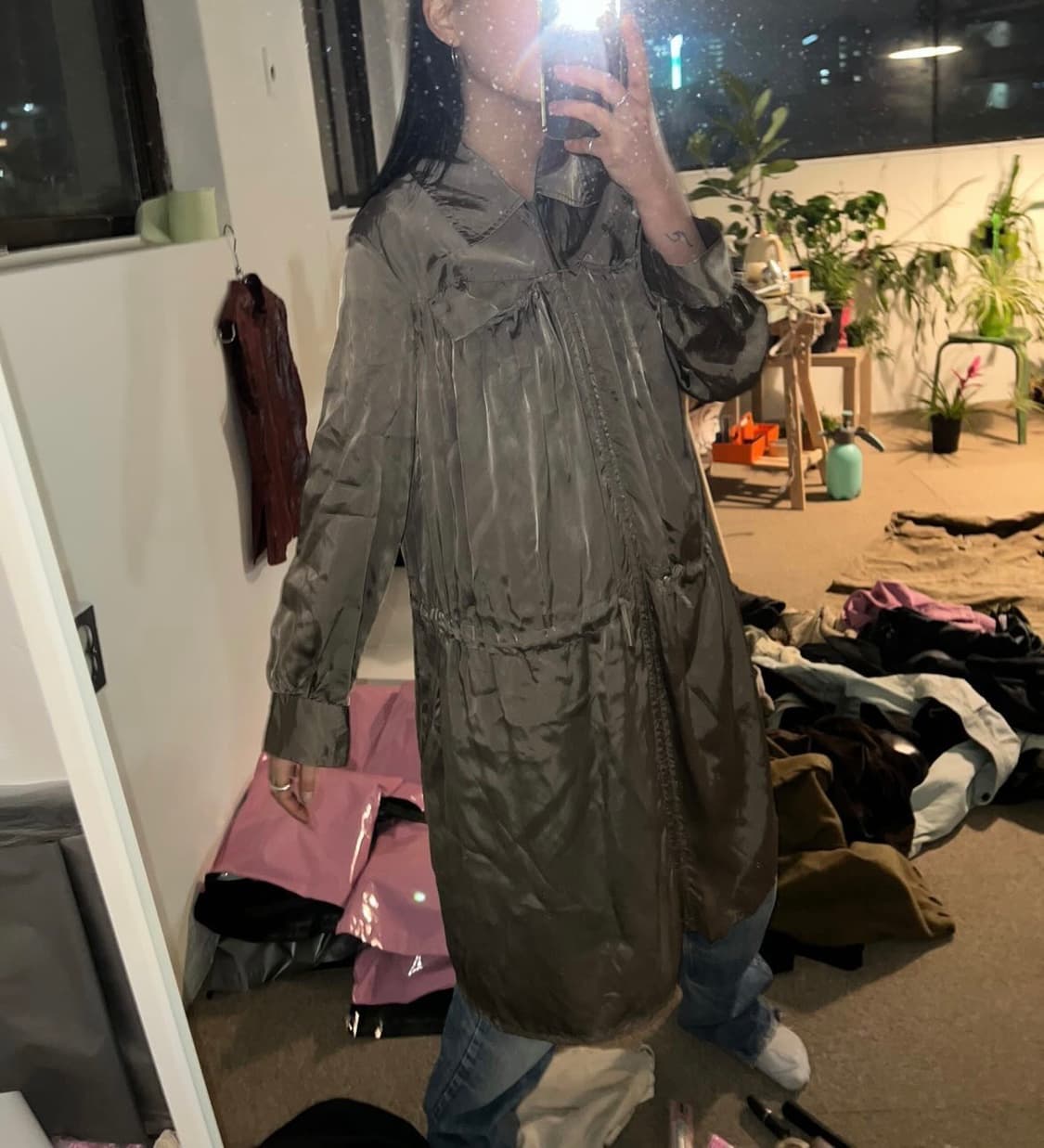 vintage long jacket 상품이미지1