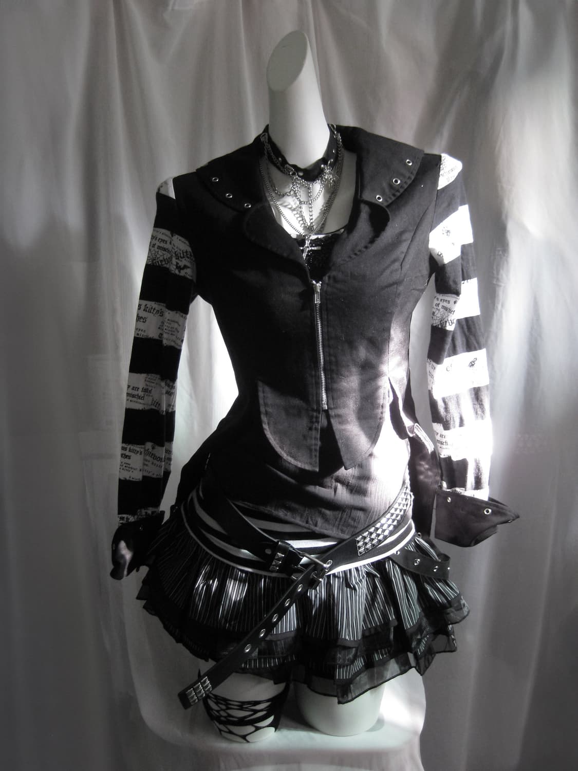 Bodyline punk jacket set 상품이미지2
