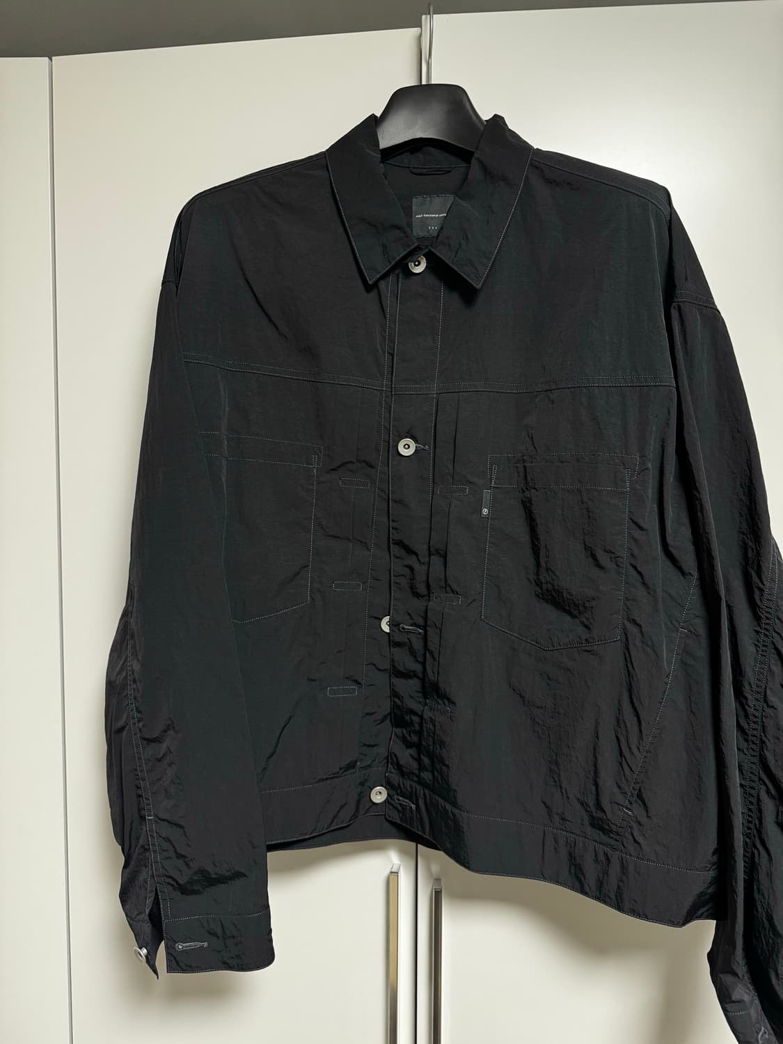 모이프 트러커 블루종 블랙 상품이미지2