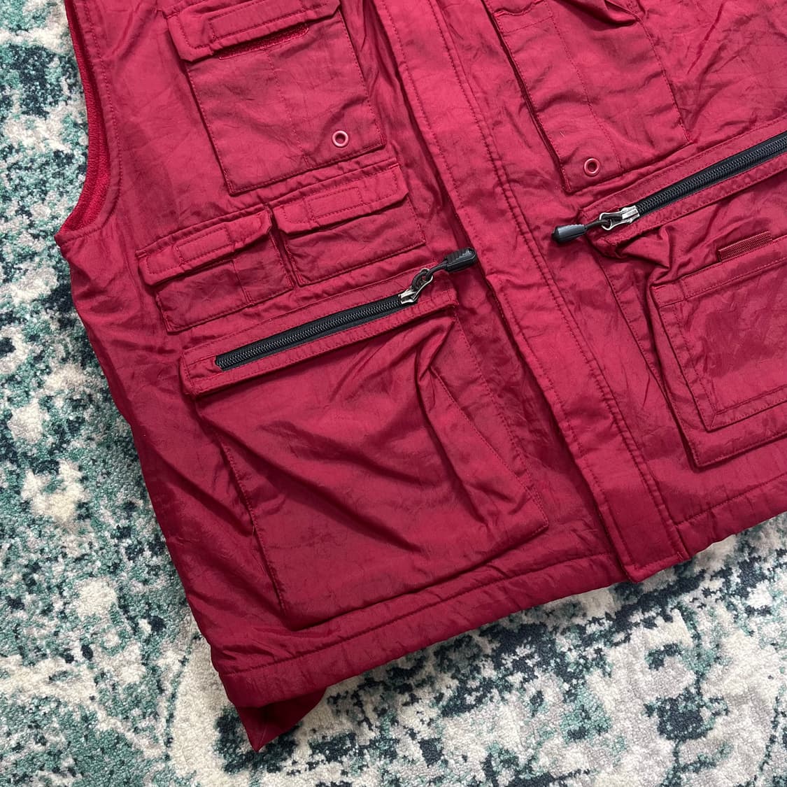 90s gap 올드갭 택티컬 조끼 베스트 집업 (M) 상품이미지3