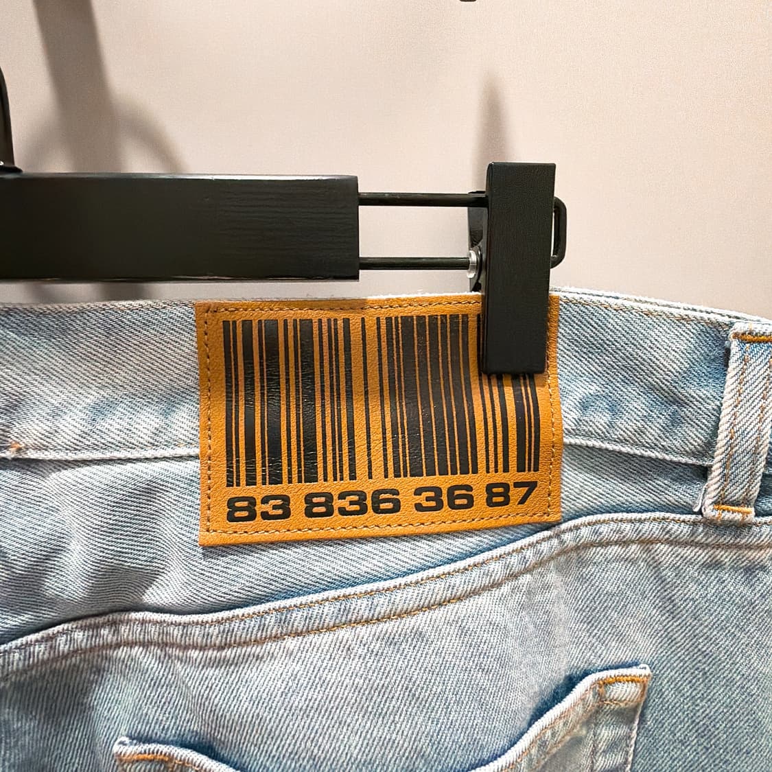 (정품/새상품) VTMNTS 베트멍 남성 스트레이트 데님 팬츠 상품이미지4