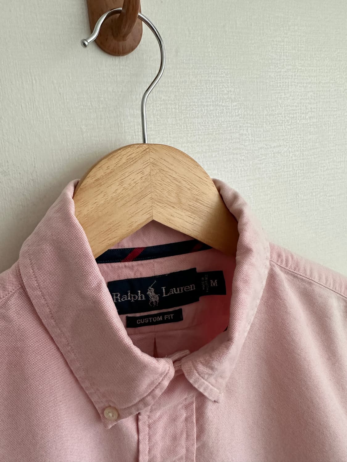 폴로 랄프로렌 솔리드 셔츠 M 상품이미지4